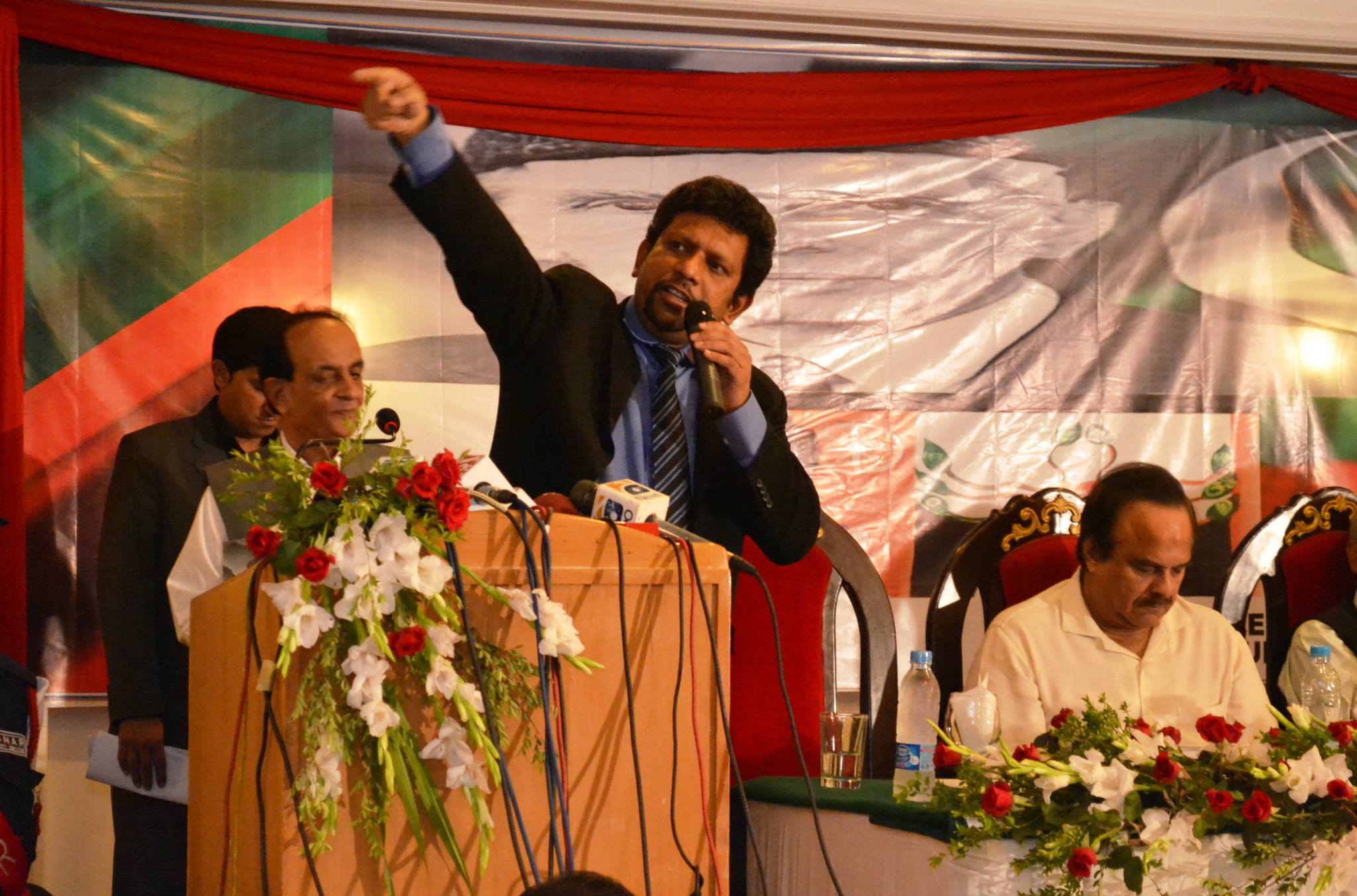 Sajid Ishaq Chairman Minorities